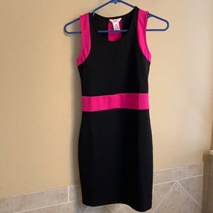Candies Black/Pink dress. Only worn a few times.